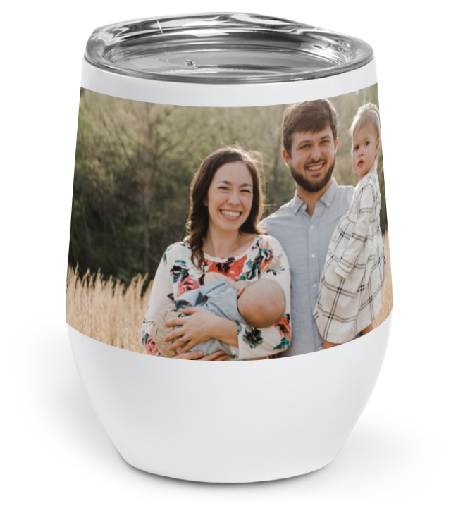 Personalised Wine Tumbler Engraved Stemless Wine Cup With Lid Insulated  Travel Coffee Cup Thermal Travel Mug 