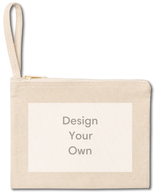 Canvas Small Pouch - Customizable