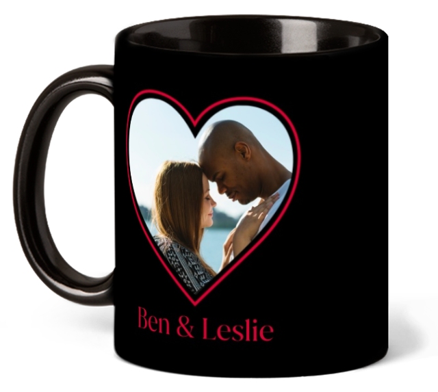 904 Custom Personalized Love Is A Four Legged Word Double Sided Coffee Mug, 11-oz