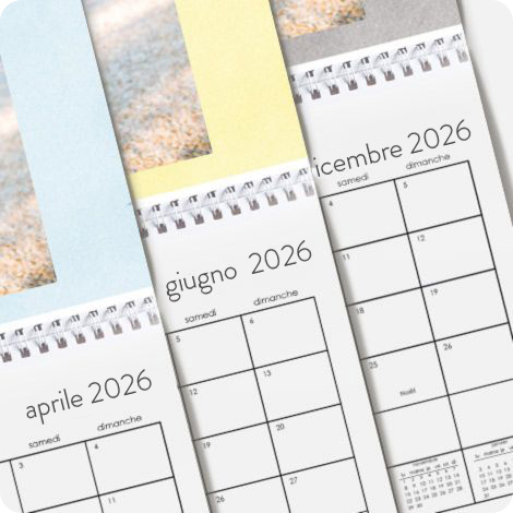Inizia il tuo calendario nella data che preferisci