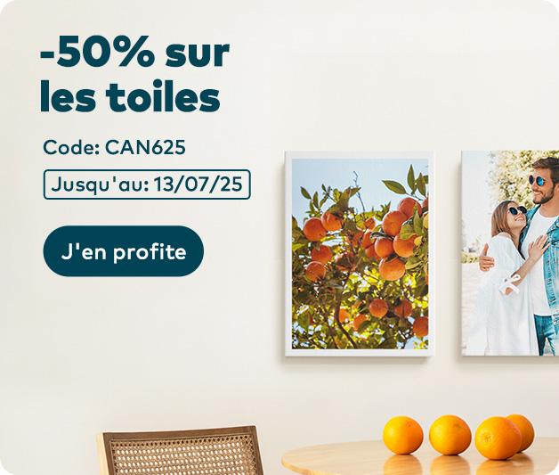 -50% sur la Déco murale