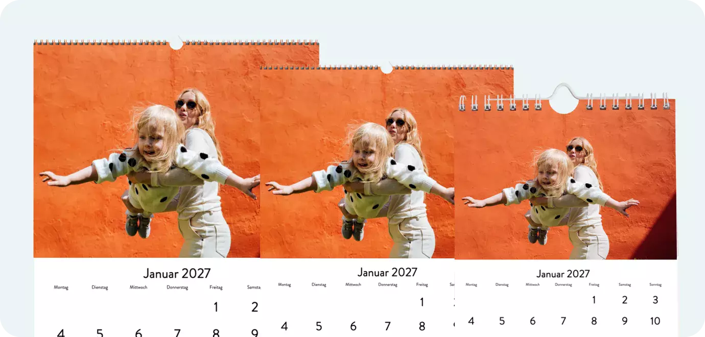Klassische Wandkalender