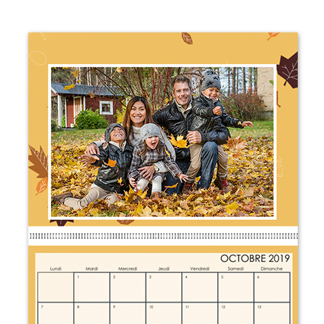 Calendrier mural créatif XXL Deluxe