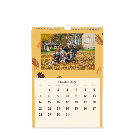 Calendrier classique A5