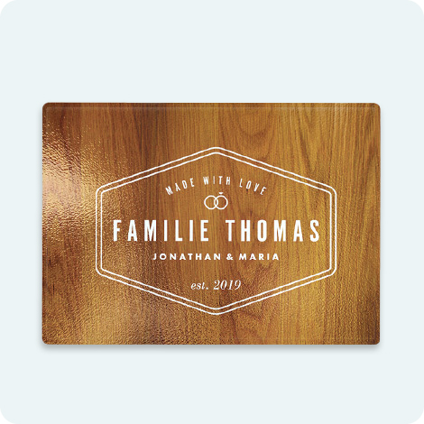 Tagliere personalizzato 