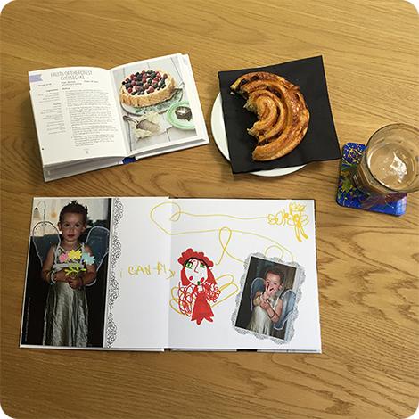 livre photo souvenirs et famille