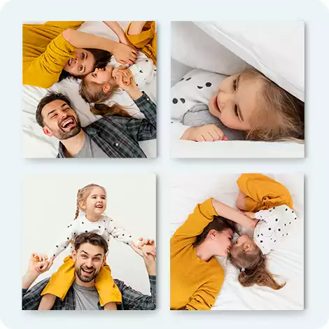 PWAAHDC Lot de 3 impressions sur toile vert sauge - Affiches