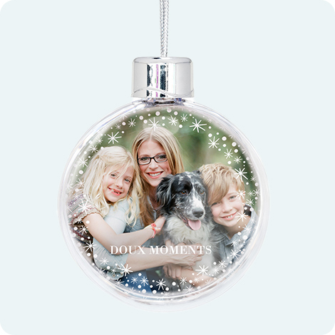 Boule de Noël Personnalisée