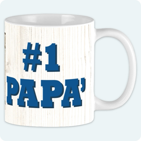 tazza personalizzata festa del papà