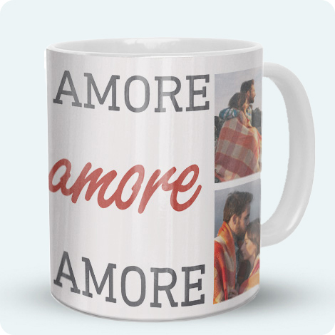 Tazza personalizzata design amore