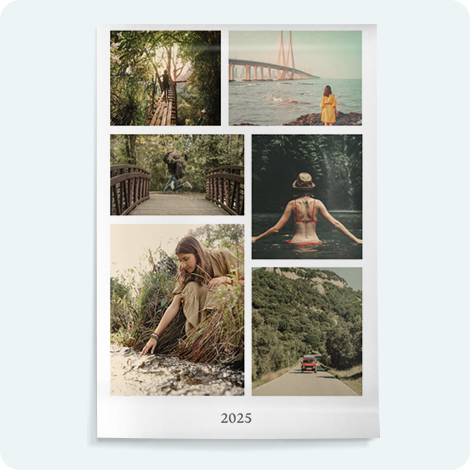 Stampa su tela collage