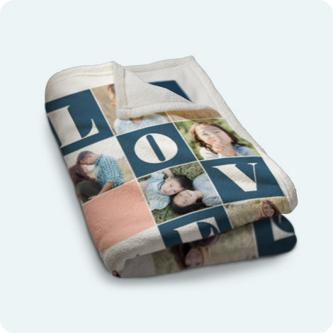 Coperta personalizzata con le tue foto