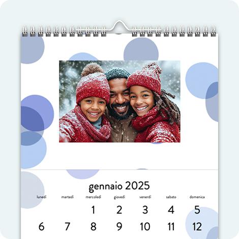 calendario classico A3