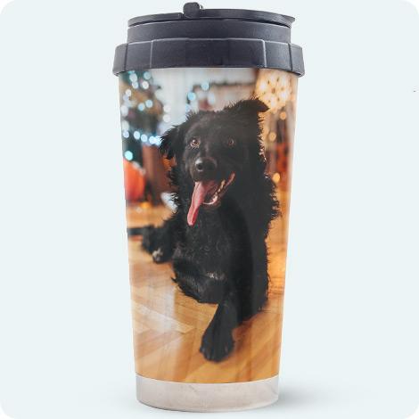 Tazza da viaggio con paesaggio