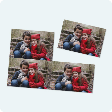 Fotosets mit einem Mädchen und einer Katze