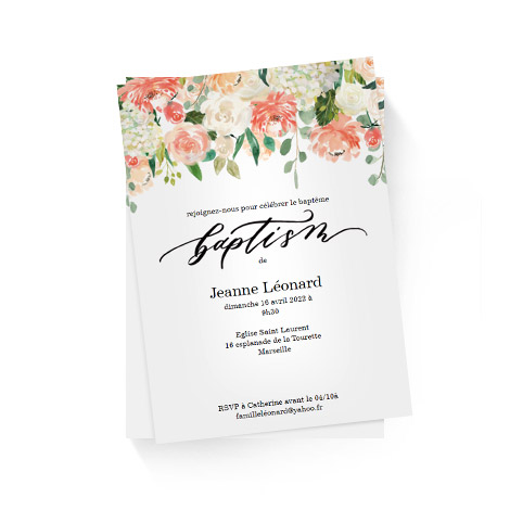 Fête Prénatale Invitations