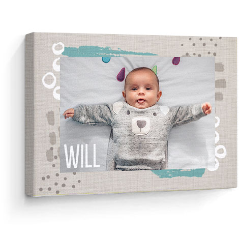 Canvas print. Baby theme