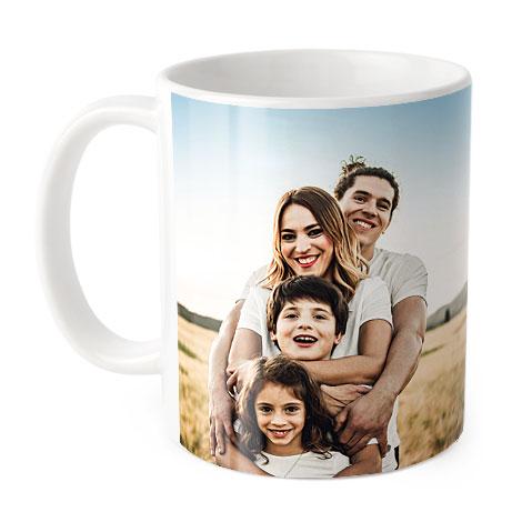 White Photo Mugs