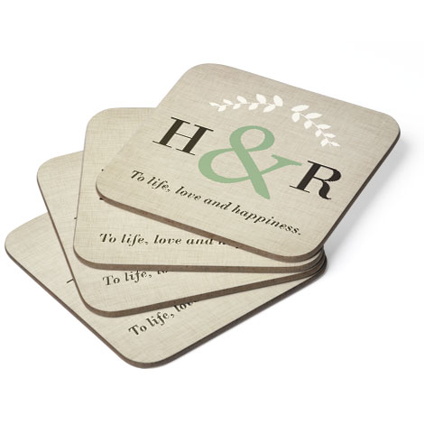 Set of 4 coasters