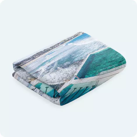 personalised towels, custom towels, photo towel