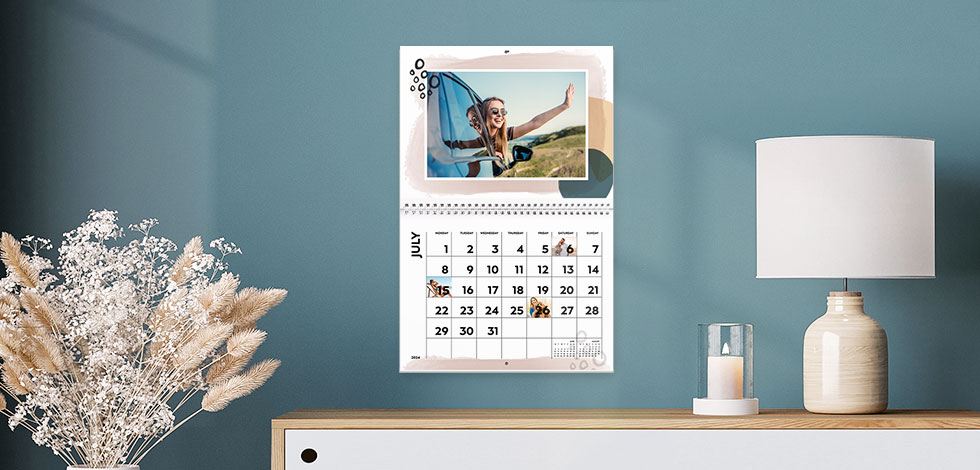 calendar designs, personalised calendar, photo calendar, customised calendar, make your own calendar