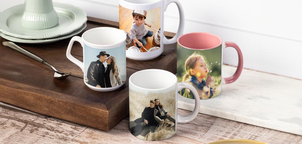 photo mugs, personalised gifts, custom gifts, customised gifts