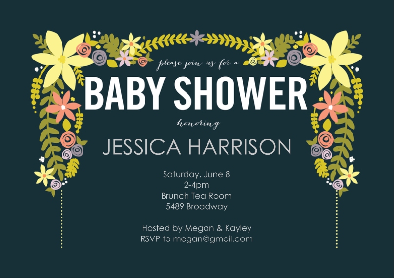 Baby Shower Invitations Custom Photo Baby Invitations Snapfish