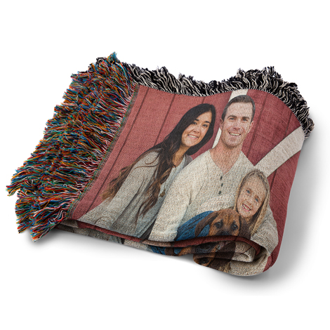 Icon Woven Photo Blanket