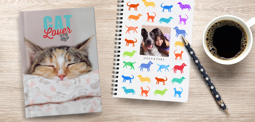 Notebooks for Pet cat lovers