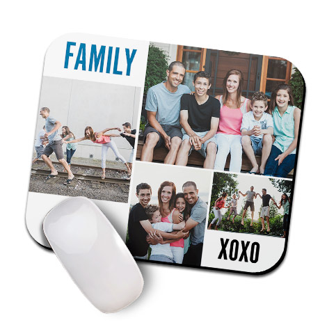 XOXO Family Mouse Mat