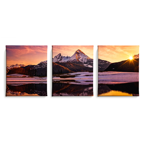 Icon Split Canvas Prints