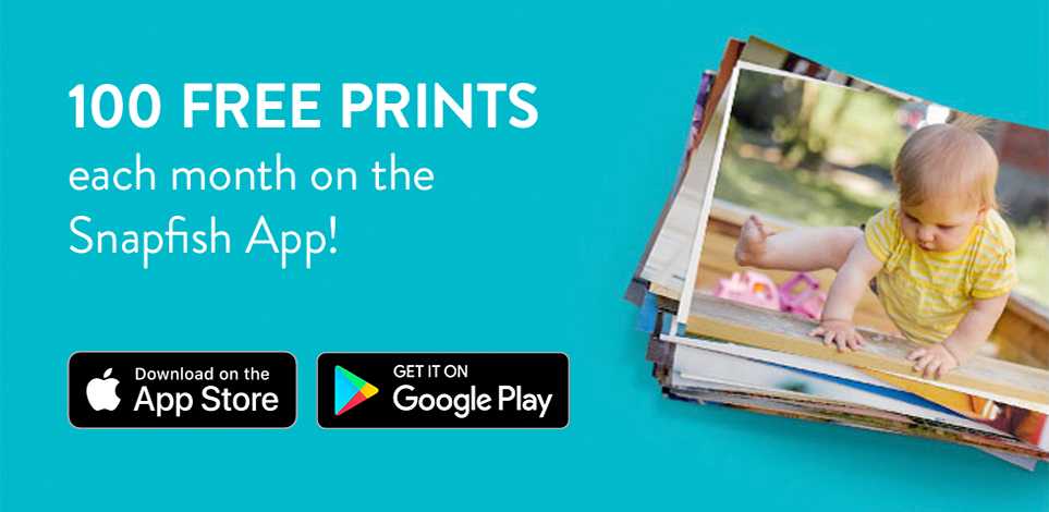 How to use your 100 free prints from Snapfish photo app