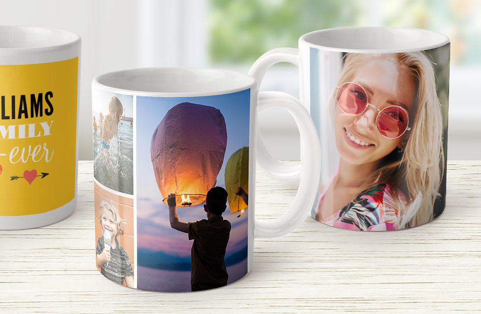 Design your own personalised Mugs