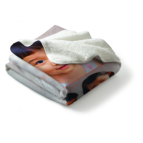 Berber Fleece Photo Blanket
