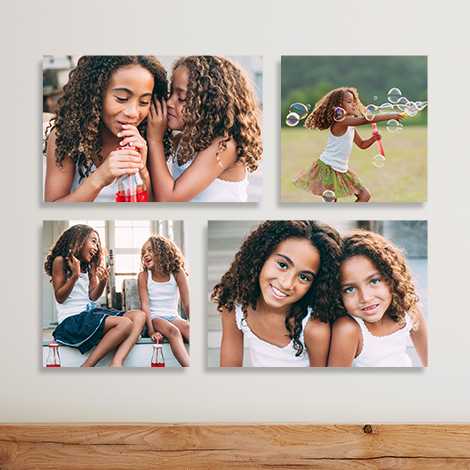 Photo Tile Gallery Set of 4