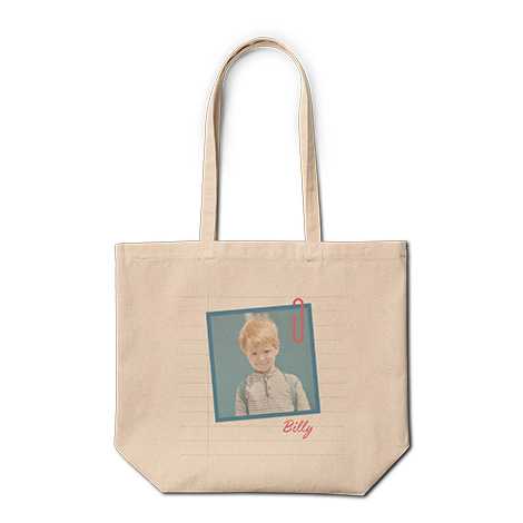Icon Gusseted Cotton Tote Bag