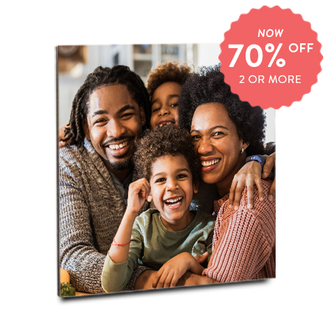 70% off 2 or more Photo Tiles