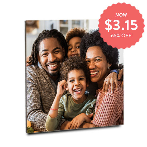 65% off 8x8 Photo Tiles