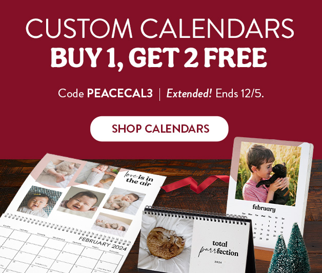 Buy 1 Calendar get 2 of equal or lesser value free