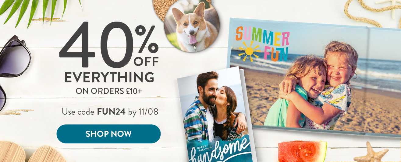 40% off everything