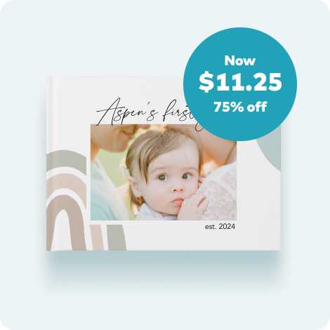 75% off 8x11 Hardcover Books