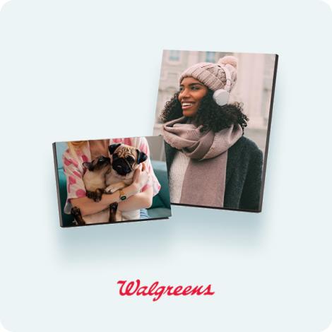 Photo Panels - Pick up at Walgreens