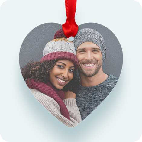 Frosted Acrylic Heart Ornament Frosted Acrylic Heart Ornament