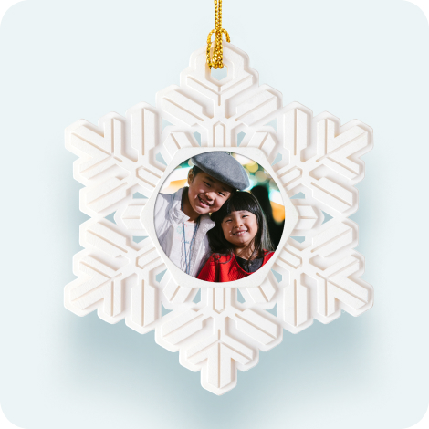 Snowflake Christmas Ornament Snowflake Christmas Ornament
