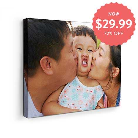 Up to 72% off Canvas Prints