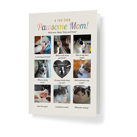 Folded greeting cards