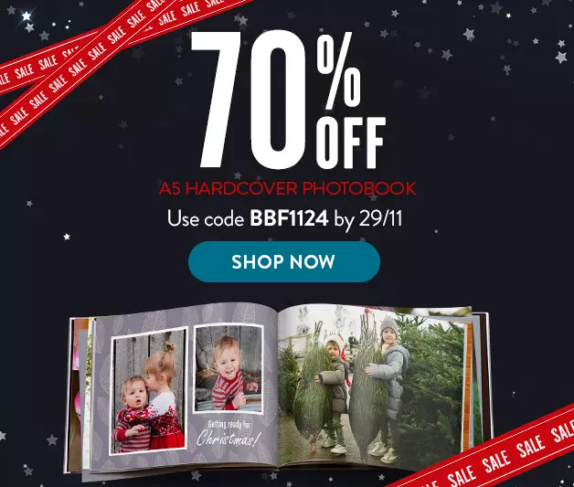 70% off a5 books