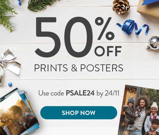 50% off photo prints