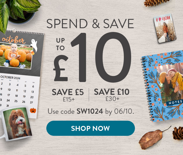 Spend save up to £10