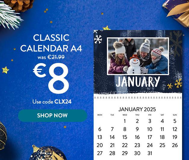 TV DEAL CALENDAR €8